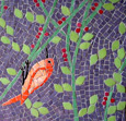 Bird Mosaic IX mosaic