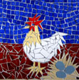 chicken mosaic