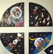 Dogs in Space mosaic