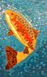 rainbow trout mosaic