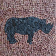 Rhino mosaic